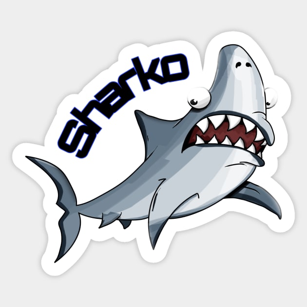 Sharko Sticker by BeragonRe